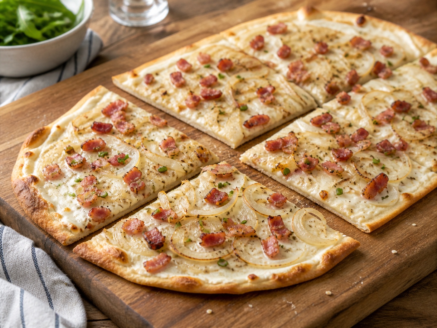 Flammkuchen-Ecken