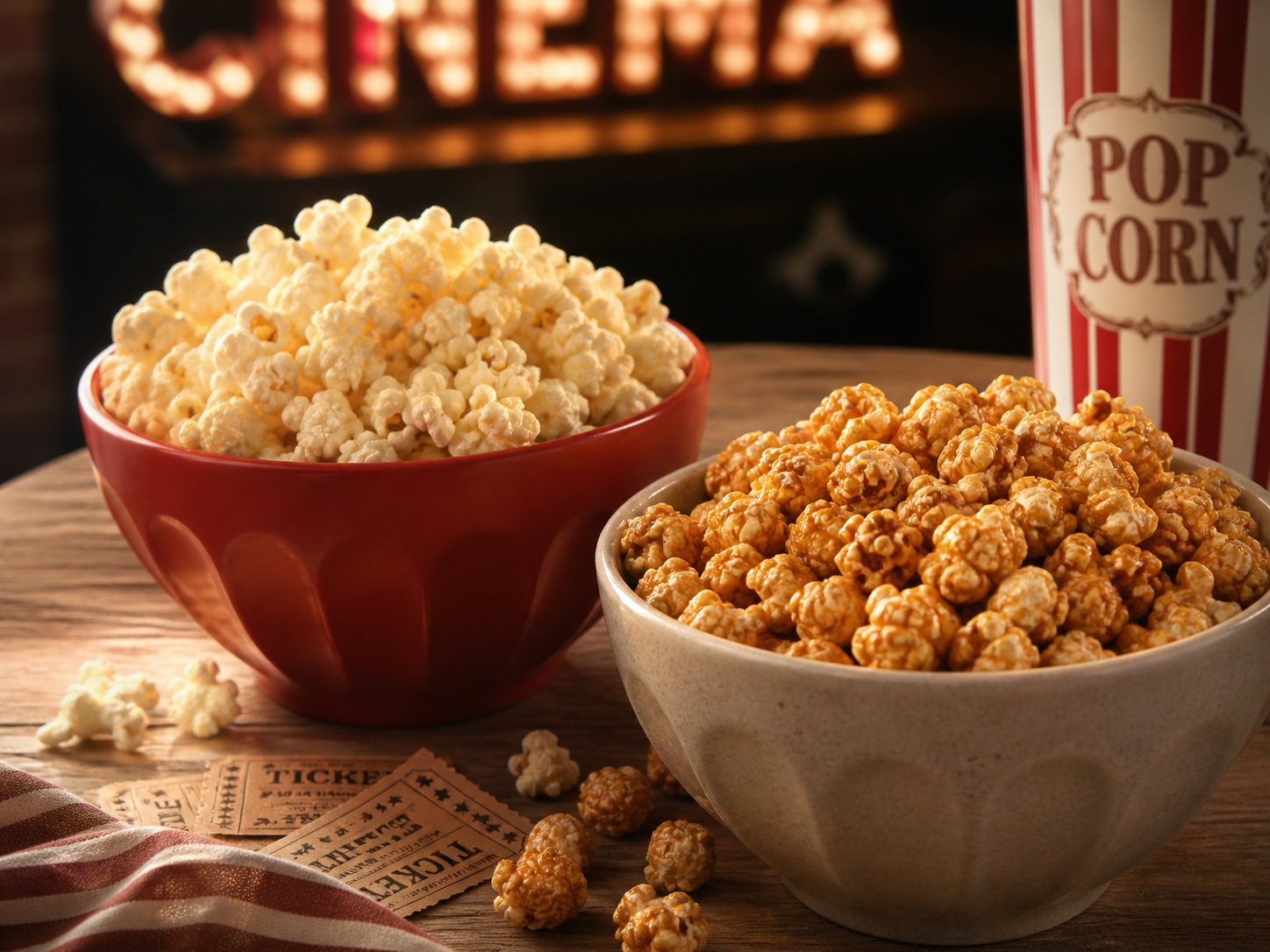 Popcorn (salzig & süß)